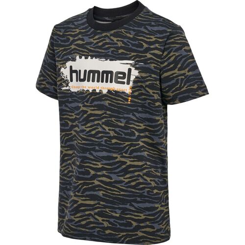 Hummel hmlEMRE T-SHIRT S/S - black