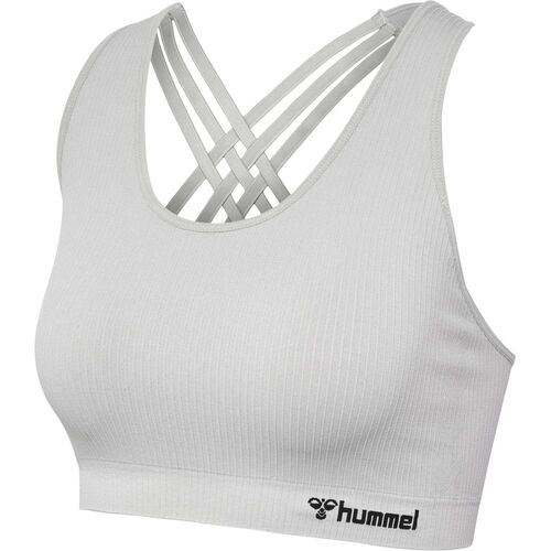 Hummel hmlMT REST SEAMLESS RIB SPORTS TOP - paloma