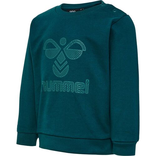 Hummel hmlFASTWO LIME SWEATSHIRT - deep teal