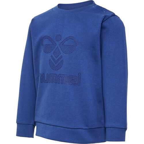 Hummel hmlFASTWO LIME SWEATSHIRT - true navy