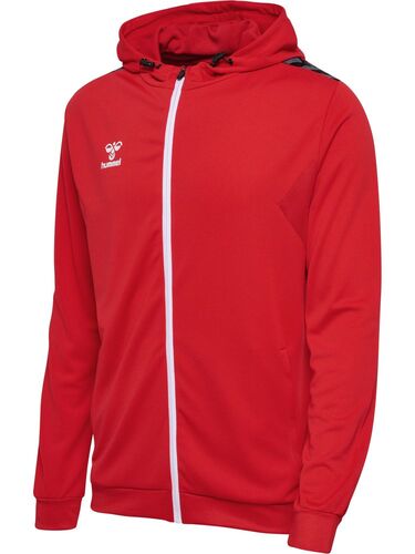 Hummel hmlAUTHENTIC PL ZIP HOODIE - true red