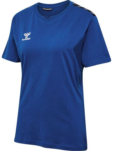 Hummel hmlAUTHENTIC CO T-SHIRT S/S WOMAN - true blue