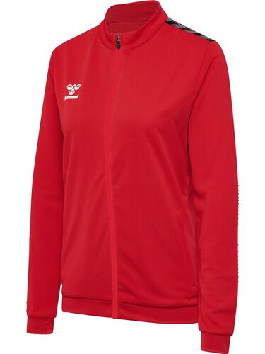 Hummel hmlAUTHENTIC PL ZIP JACKET WOMAN - true red