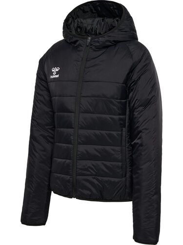 Hummel hmlGO QUILTED HOOD JACKET WOMAN - black