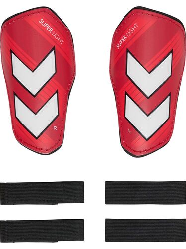 Hummel HML SHIN GUARDS SUPER LIGHT - pompeian red