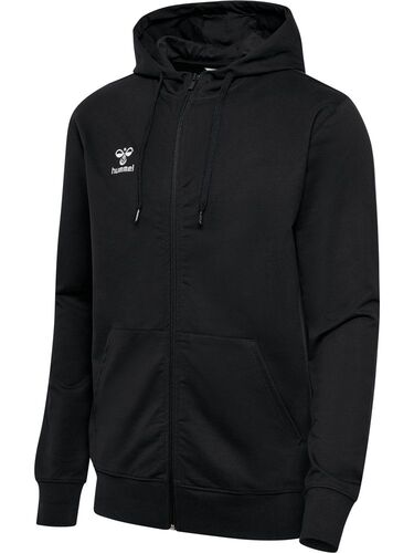 Hummel hmlGO 2.0 ZIP HOODIE - black