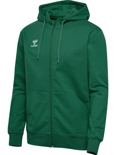 Hummel hmlGO 2.0 ZIP HOODIE - evergreen