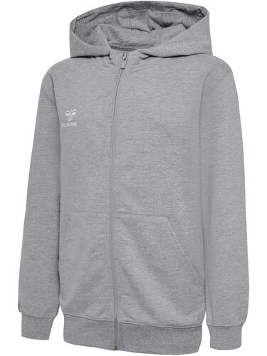 Hummel hmlGO 2.0 ZIP HOODIE KIDS - grey melange