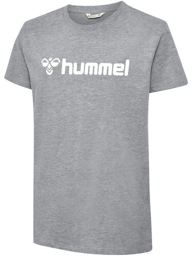 Hummel hmlGO 2.0 LOGO T-SHIRT S/S KIDS - grey melange