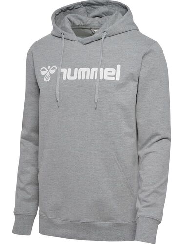 Hummel hmlGO 2.0 LOGO HOODIE - grey melange