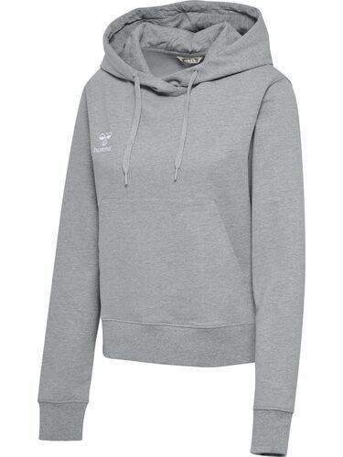 Hummel hmlGO 2.0 HOODIE WOMAN - grey melange