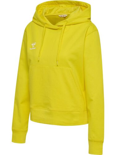 Hummel hmlGO 2.0 HOODIE WOMAN - blazing yellow