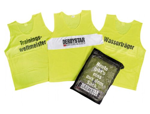 DerbyStar Markierungshemdchen 10er-Set - gelb