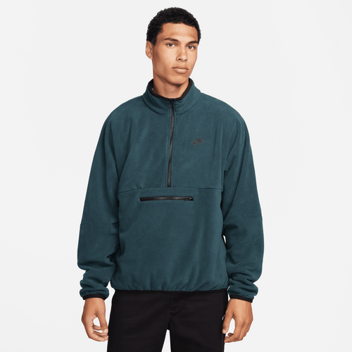 Nike Herren Sweatshirt M Nk Club+ Plr Ls Hz Top