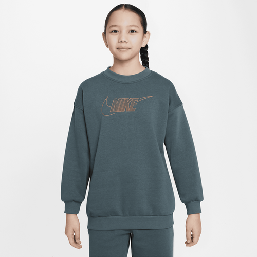 Nike Sportswear Club Fleece Rundhalsoberteil f�r �ltere Kinder (M�dchen)