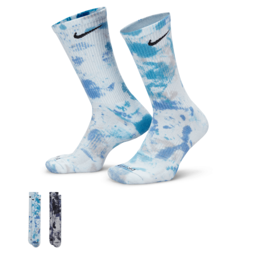 Nike Herren Socken U Nk Ed Csh Crw 2P 144 Clrsplh   multi