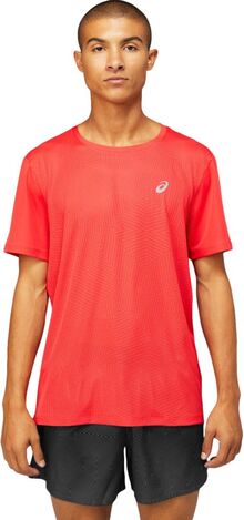 Asics Ventilate Ss Top - electric red