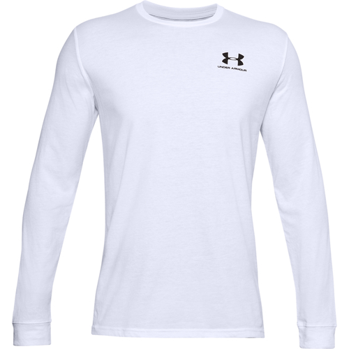 Under Armour Ua Sportstyle Left Chest Ls - white