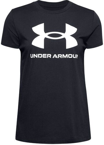 Under Armour Ua W Sportstyle Logo Ss - black