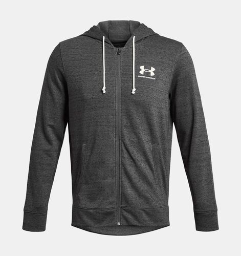 Under Armour Ua Rival Terry Lc Fz - castlerock light heather