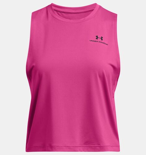 Under Armour Rush Energy Crop Tank - astro pink