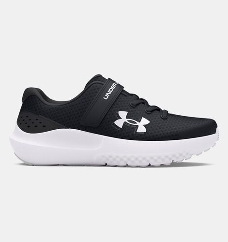 Under Armour Klettverschluss Kinderschuhe Turnschuhe UA BPS Surge 4 AC - black