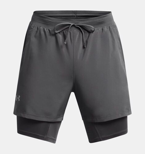 Under Armour Ua Launch 5 2-In-1 Short - castlerock