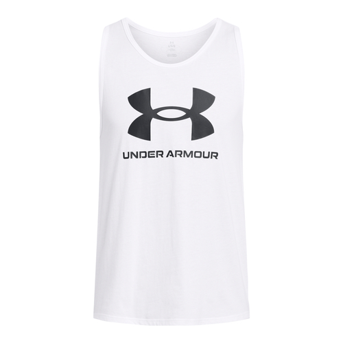Under Armour Ua Sportstyle Logo Tank - white