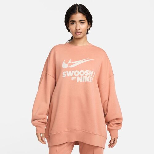 Nike W Nsw Flc Os Crew Gls Sweatshirt