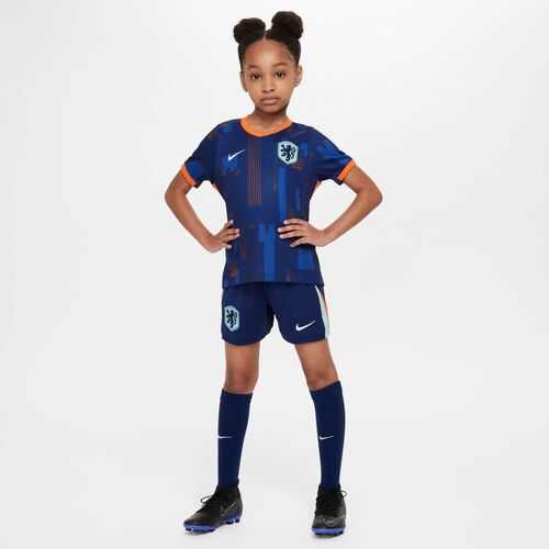 Nike Netherlands 2024 Stadium Away Little Kinder Nike Fu�ball Replica 3-Piece Kit