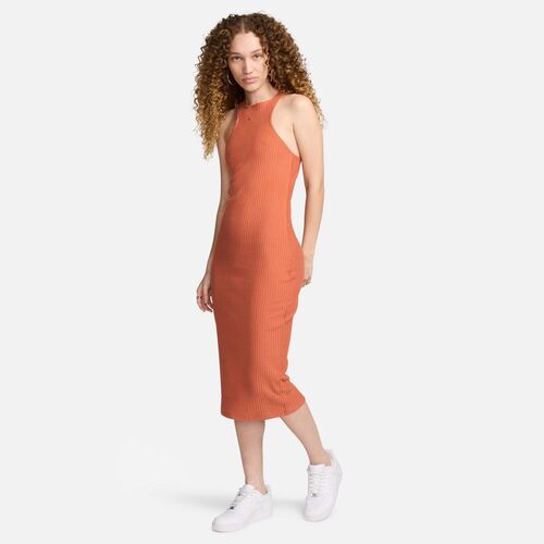Nike Sportswear Chill Knit Geripptes Midi-Kleid f�r Damen
