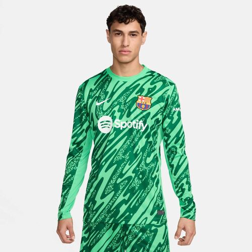 Nike FC Barcelona 2024/25 Stadium Goalkeeper Nike Replika-Longsleeve-Fu�balltrikot (Herren)