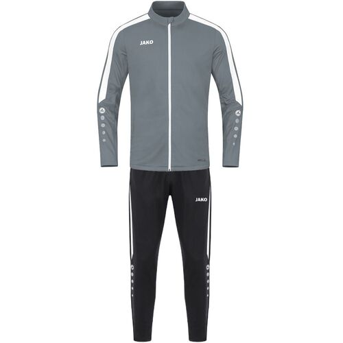 Jako Trainingsanzug Polyester Power - steingrau