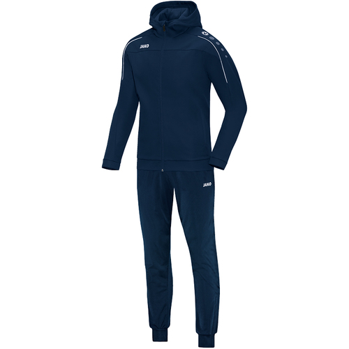 Jako Trainingsanzug Polyester Classico mit Kapuze  - marine