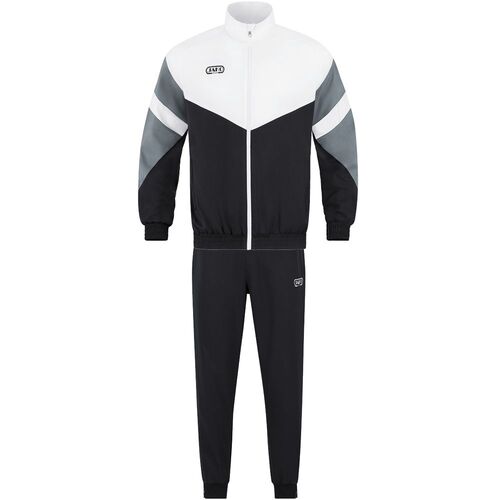 Jako Freizeitanzug Retro - schwarz/wei�/steingrau