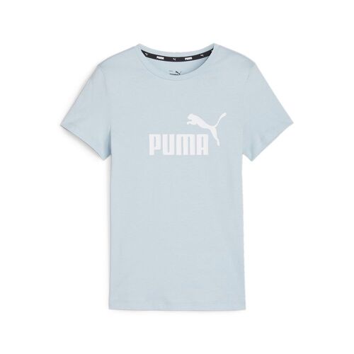 Puma Ess Logo Tee G - turquoise surf