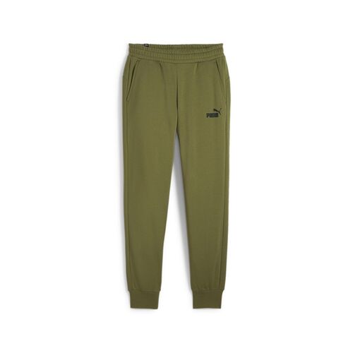 Puma Ess Logo Pants Fl Cl (S) - olive green