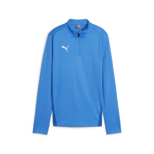 Puma teamGOAL Training 1/4 Zip Top Wmn - blau