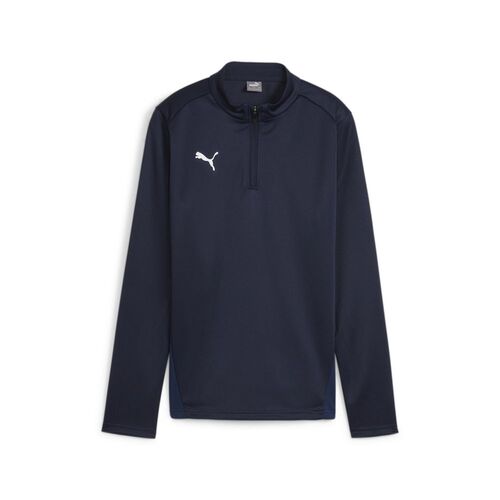 Puma teamGOAL Training 1/4 Zip Top Wmn - blau