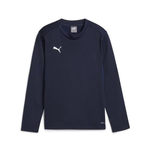 Puma teamGOAL Training Sweat Jr - blau
