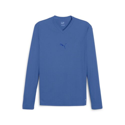 Puma teamGOAL Baselayer Tee LS - blau