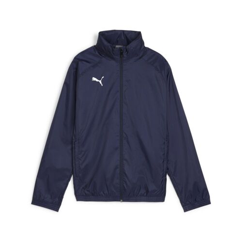 Puma teamGOAL Allweather Jacket Jr - blau