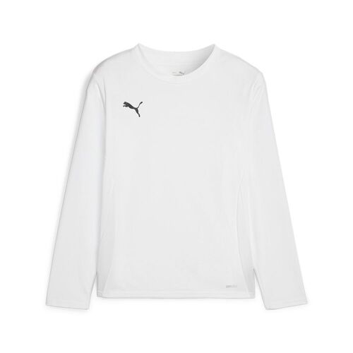 Puma teamGOAL LS Jersey Jr - weiss