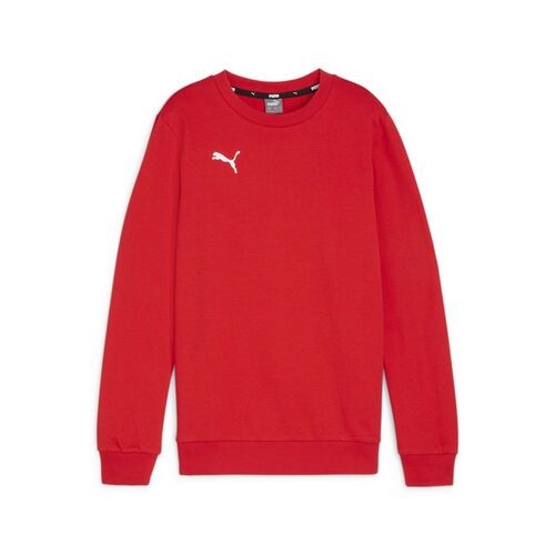 Puma teamGOAL Casuals Crew Neck Sweat Jr - rot
