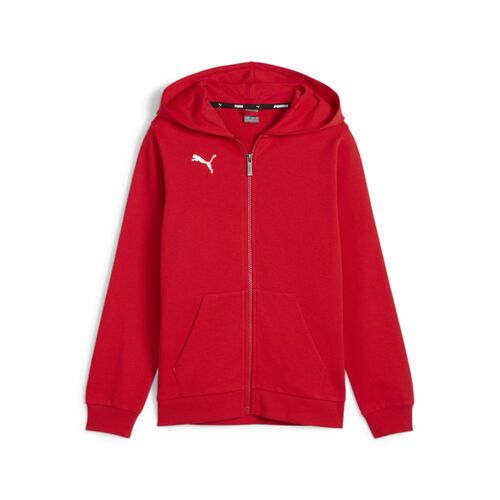 Puma teamGOAL Casuals Hooded Jacket Jr - rot