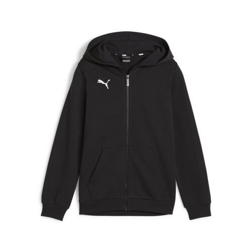 Puma teamGOAL Casuals Hooded Jacket Jr - schwarz