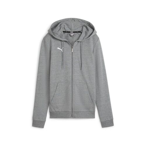 Puma teamGOAL Casuals Hooded Jacket Wmn - grau