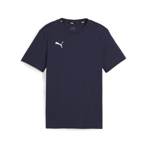 Puma teamGOAL Casuals Tee Jr - blau