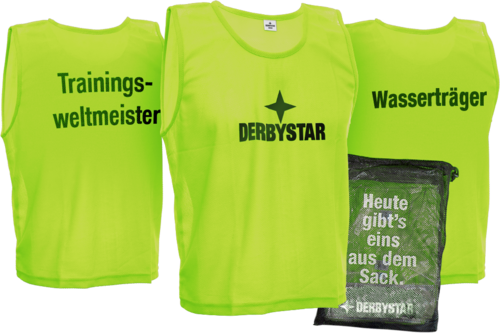 Derbystar Markierungshemdchen 10Er-Set - gelb