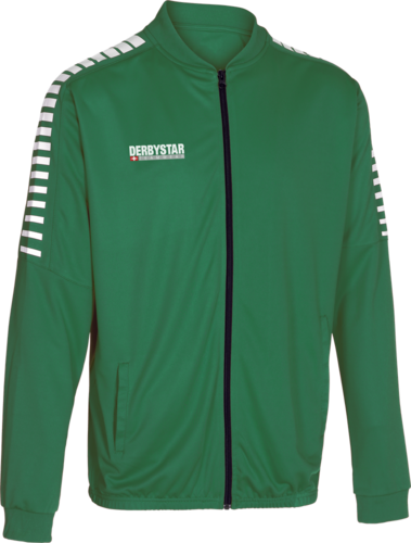 Derbystar Hyper Poly-Arbeitsjacke - gruen weiss